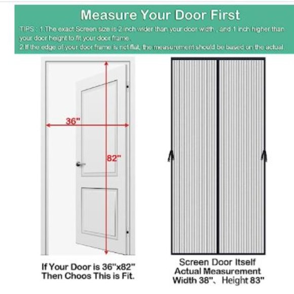 Magnetic Mesh Screen Door - Picture 7 of 7